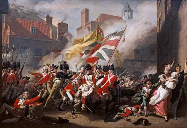 The Death of Major Peirson, 6 January 1781