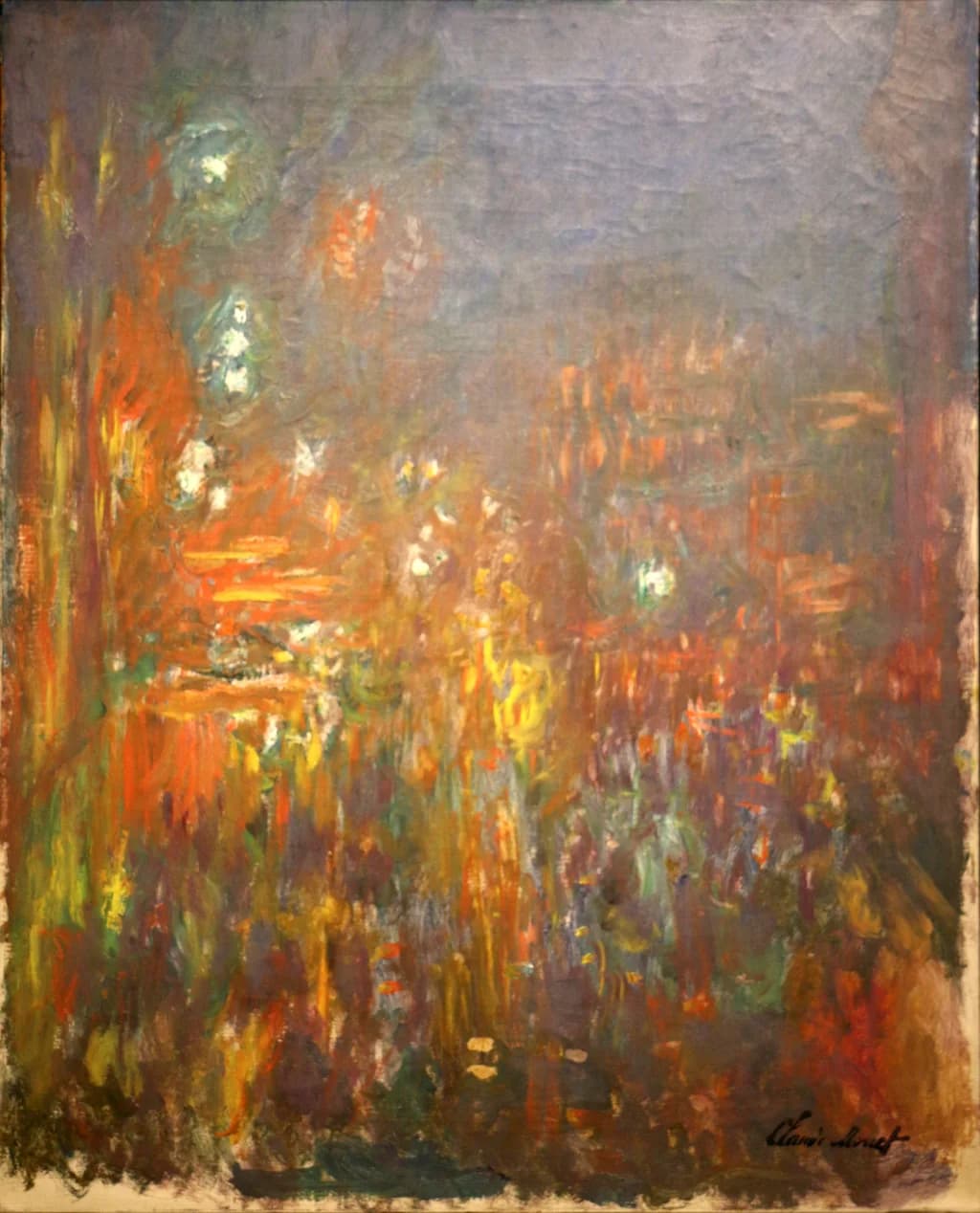 Leicester Square, by night