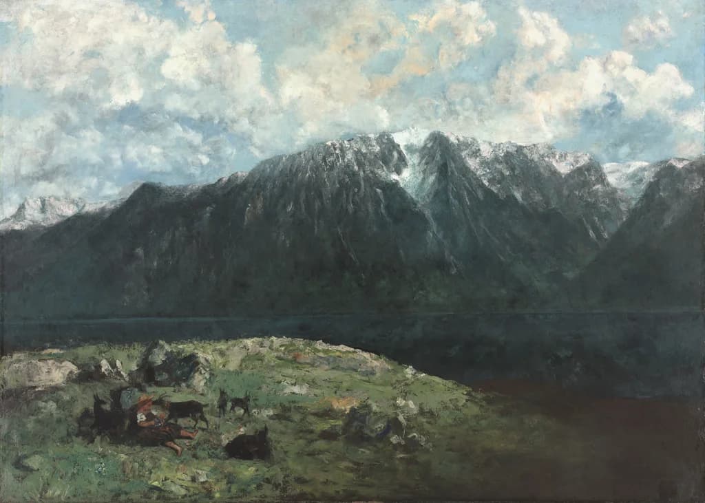 Vista panoramica delle Alpi, Les Dents du Midi