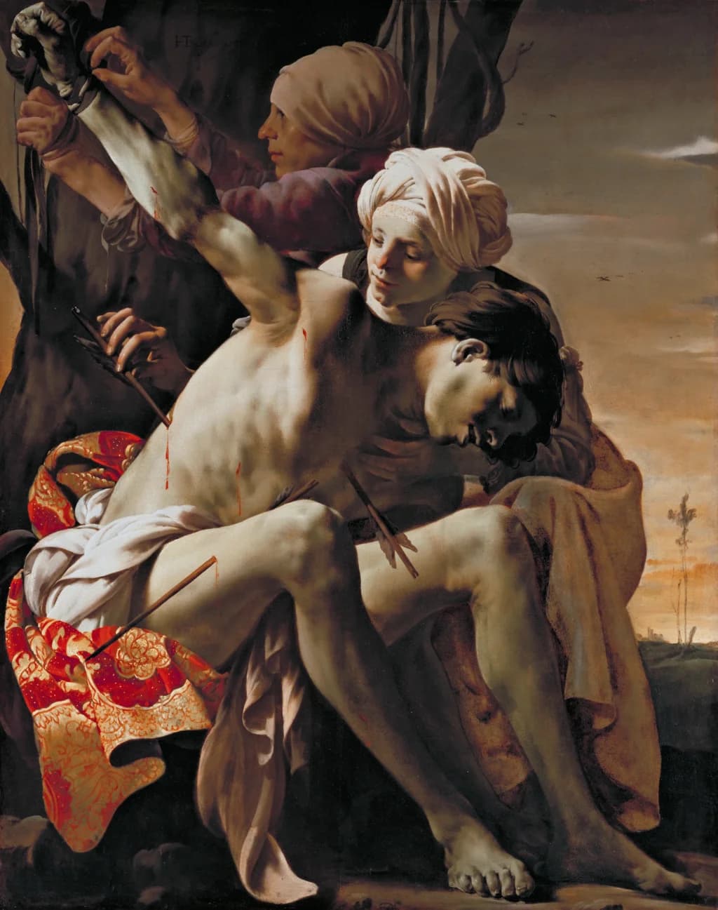 Saint Sebastian Tended by Irene