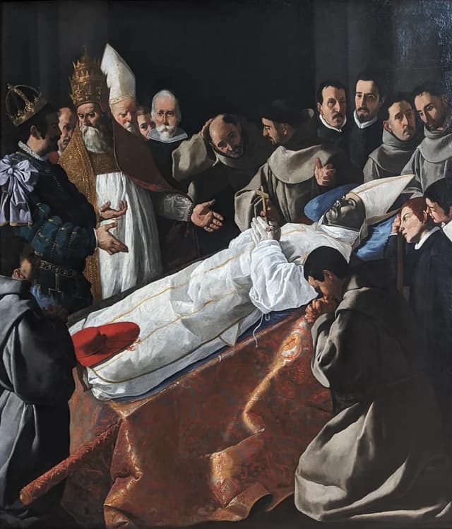 Saint Bonaventure's Body Lying in State
