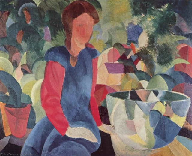 Girl with Fish Bowl