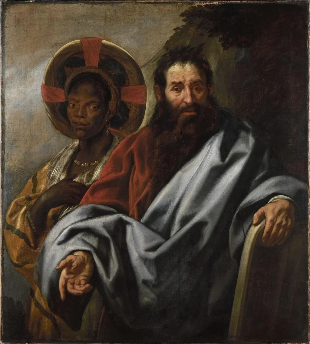 Moses and His Ethiopian Wife Zipporah