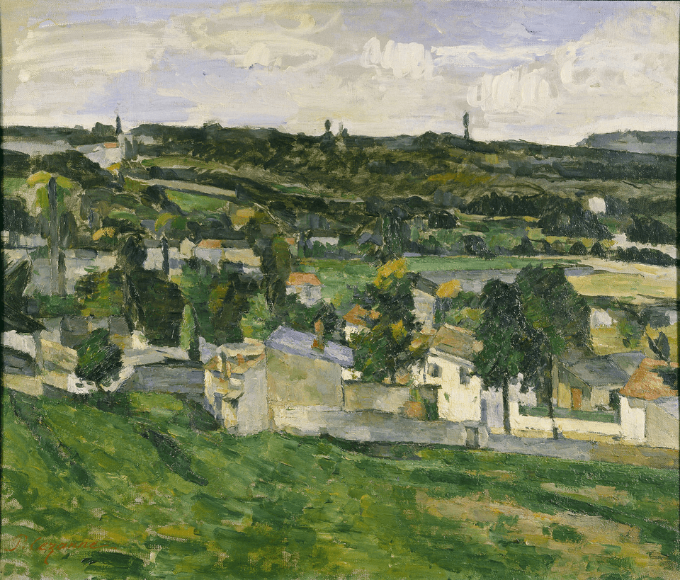 View of Auvers-sur-Oise