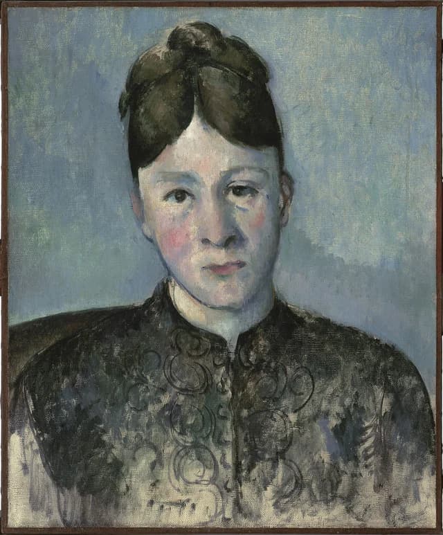 Portrait of Madame Cézanne