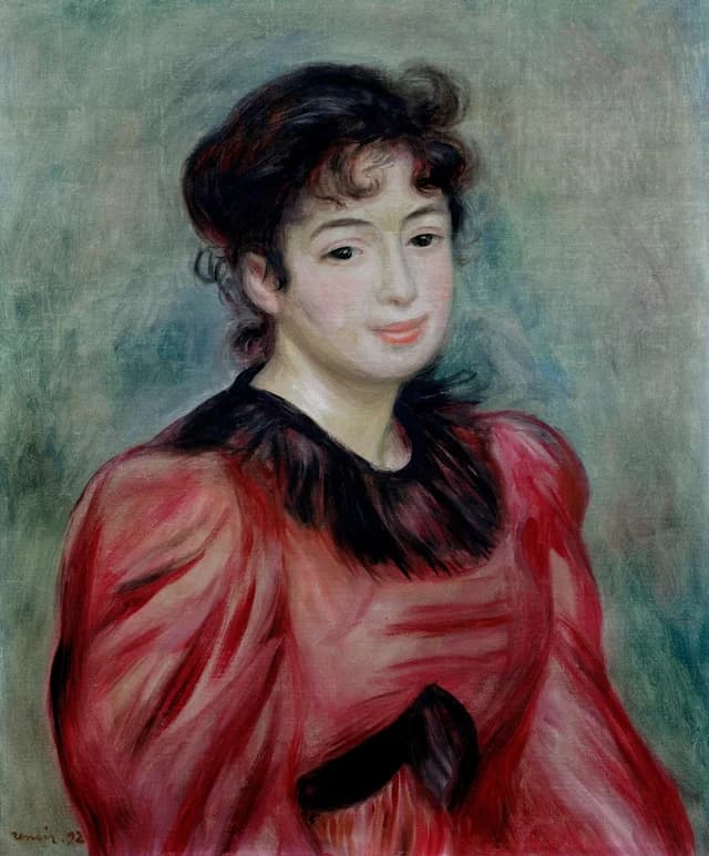 Porträt von Mademoiselle Victorine de Bellio