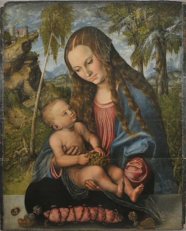Madonna under the Fir Tree