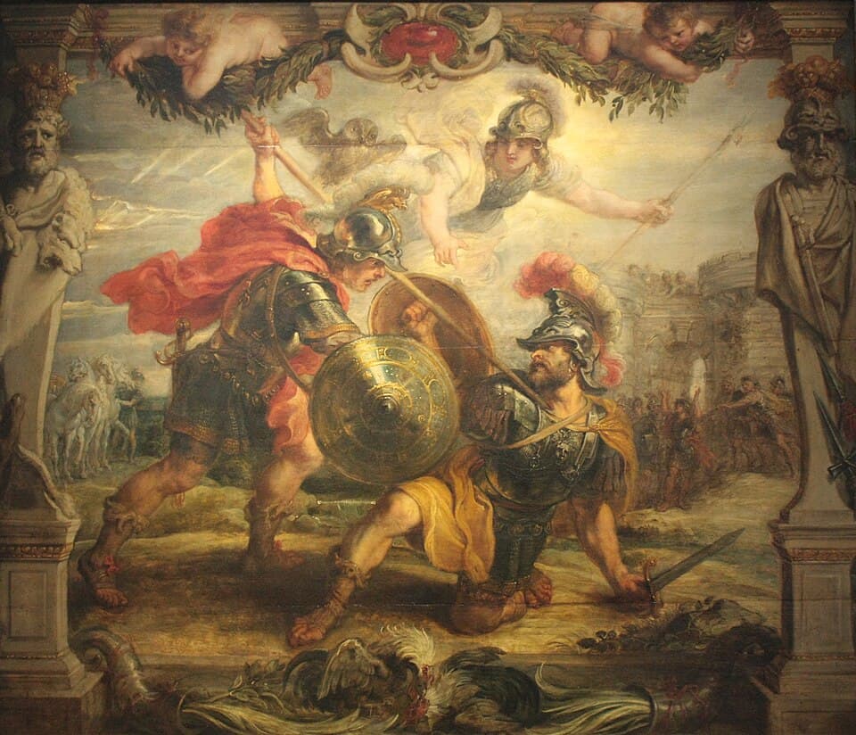 Achilles Vanquishes Hector