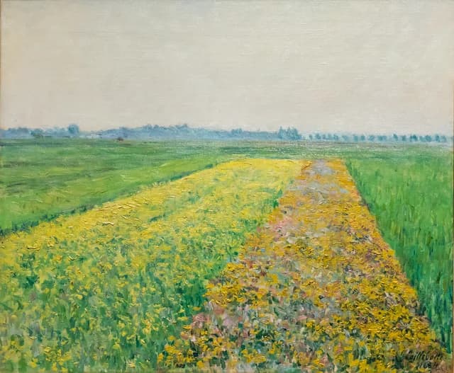 The Yellow Fields at Gennevilliers
