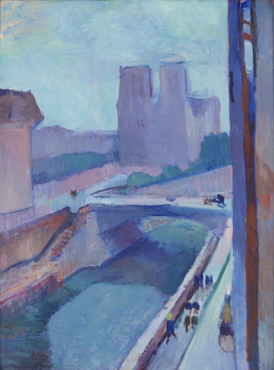 Notre-Dame, one late afternoon