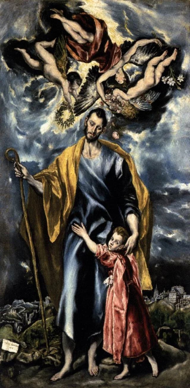 Saint Joseph and the Christ Child (Chapel of St. Joseph)