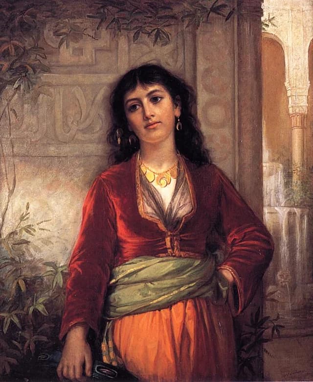 The Unwelcome Companion: A Street Scene in Cairo