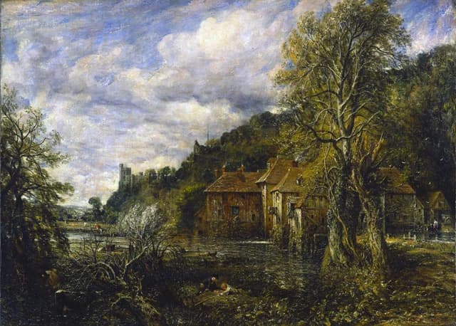 Il mulino e il castello di Arundel