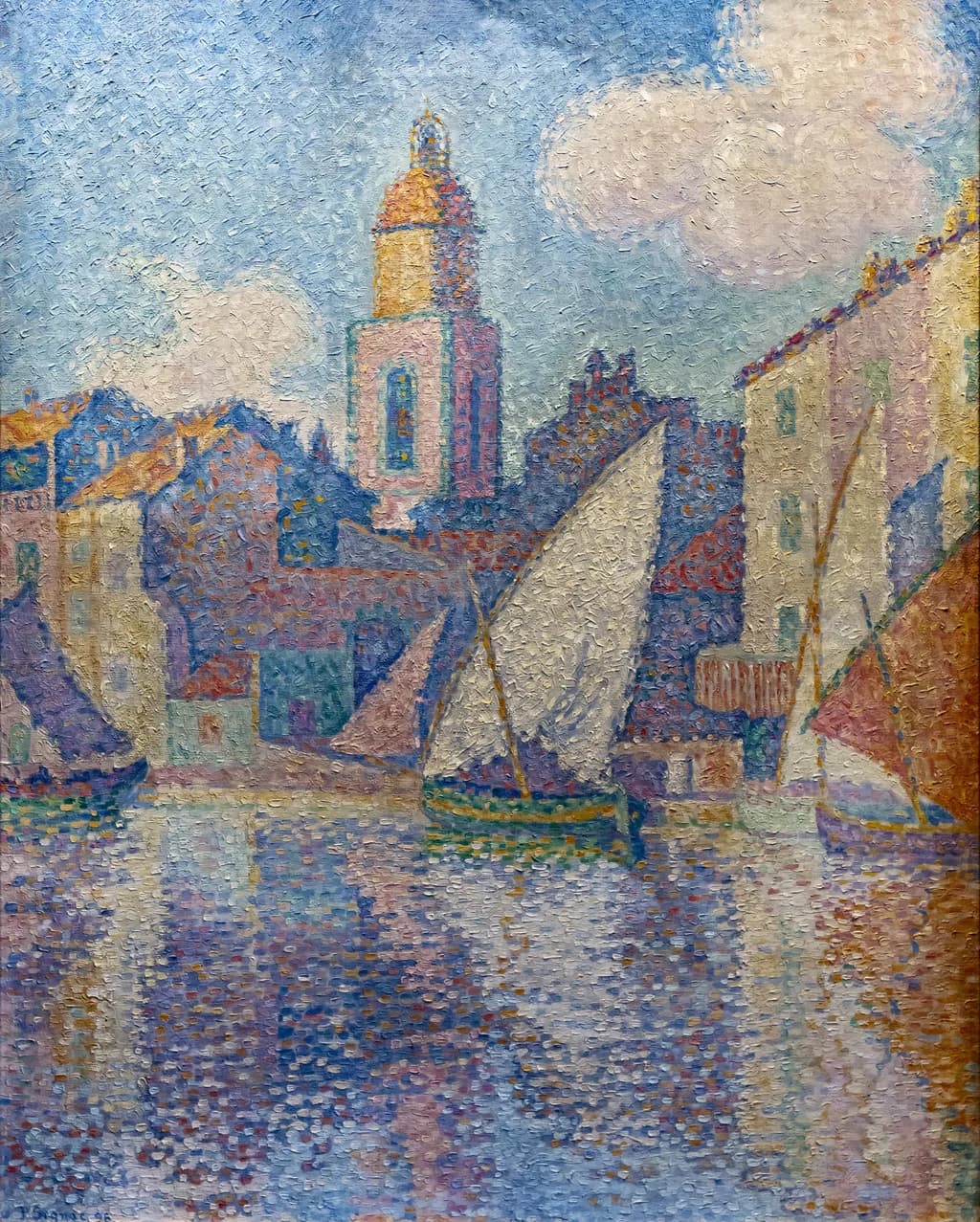 The bell tower of Saint-Tropez