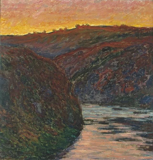 The Valley of the Creuse, Sunset