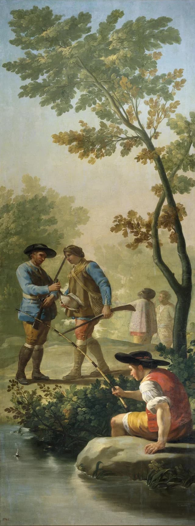 fisherman with his rod