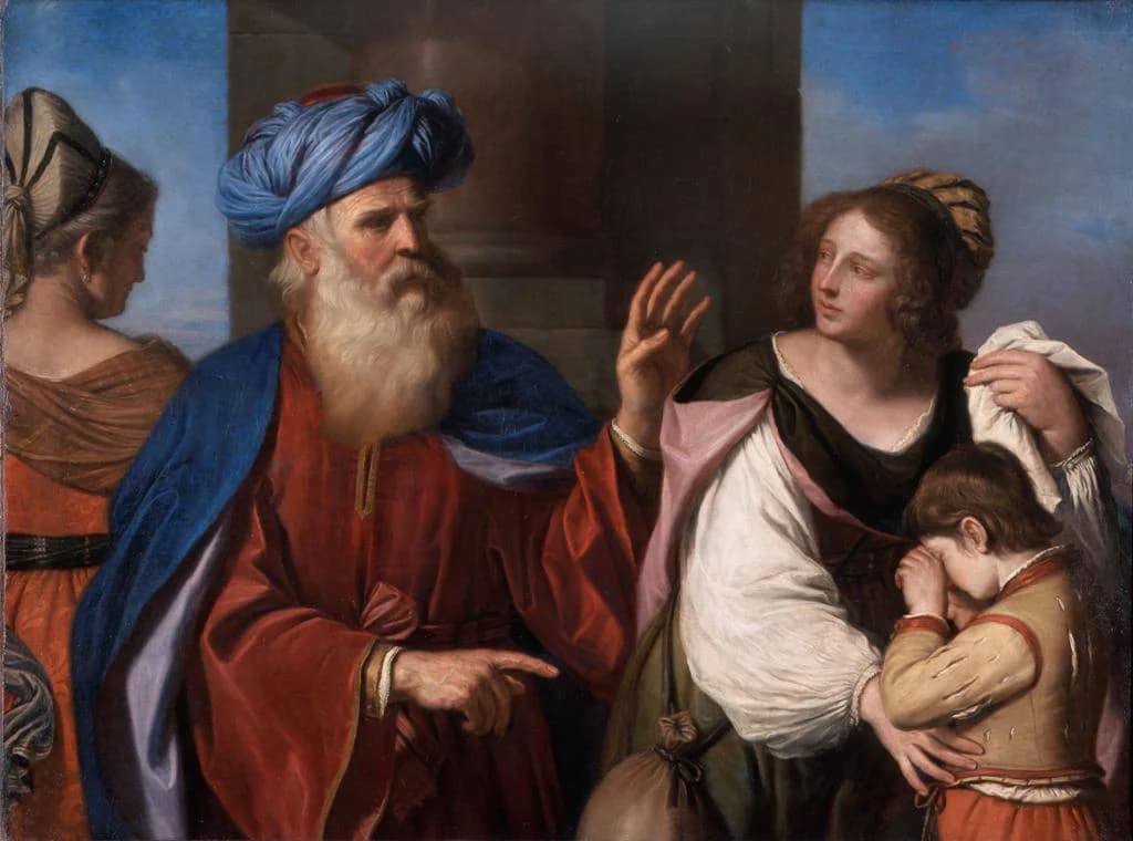 Abraham Casting Out Hagar and Ishmael