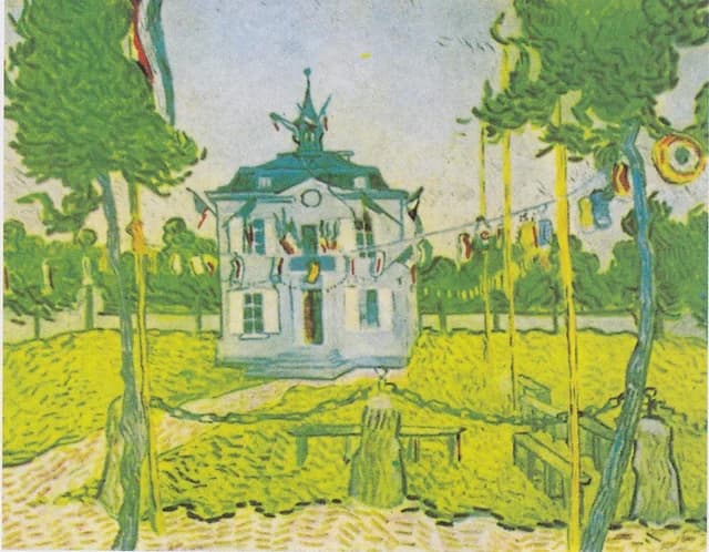 The Town Hall at Auvers