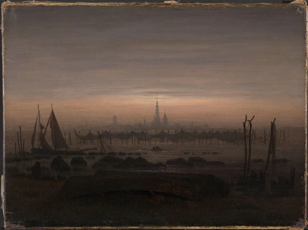 Greifswald in moonlight