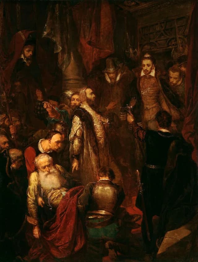 The Killing of Wapowski during the Coronation of Henryk Walezy