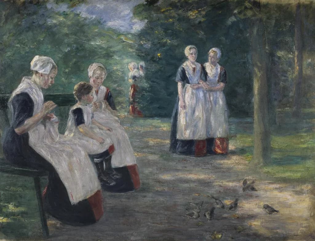 The Garden of the Amsterdam Orphanage