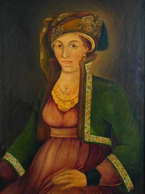 Porträt von Hristiyania Zografska
