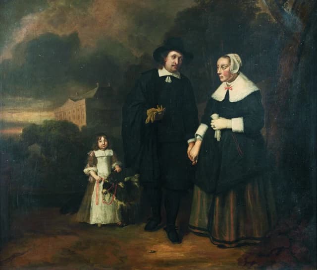 Portrait of the Donker Family