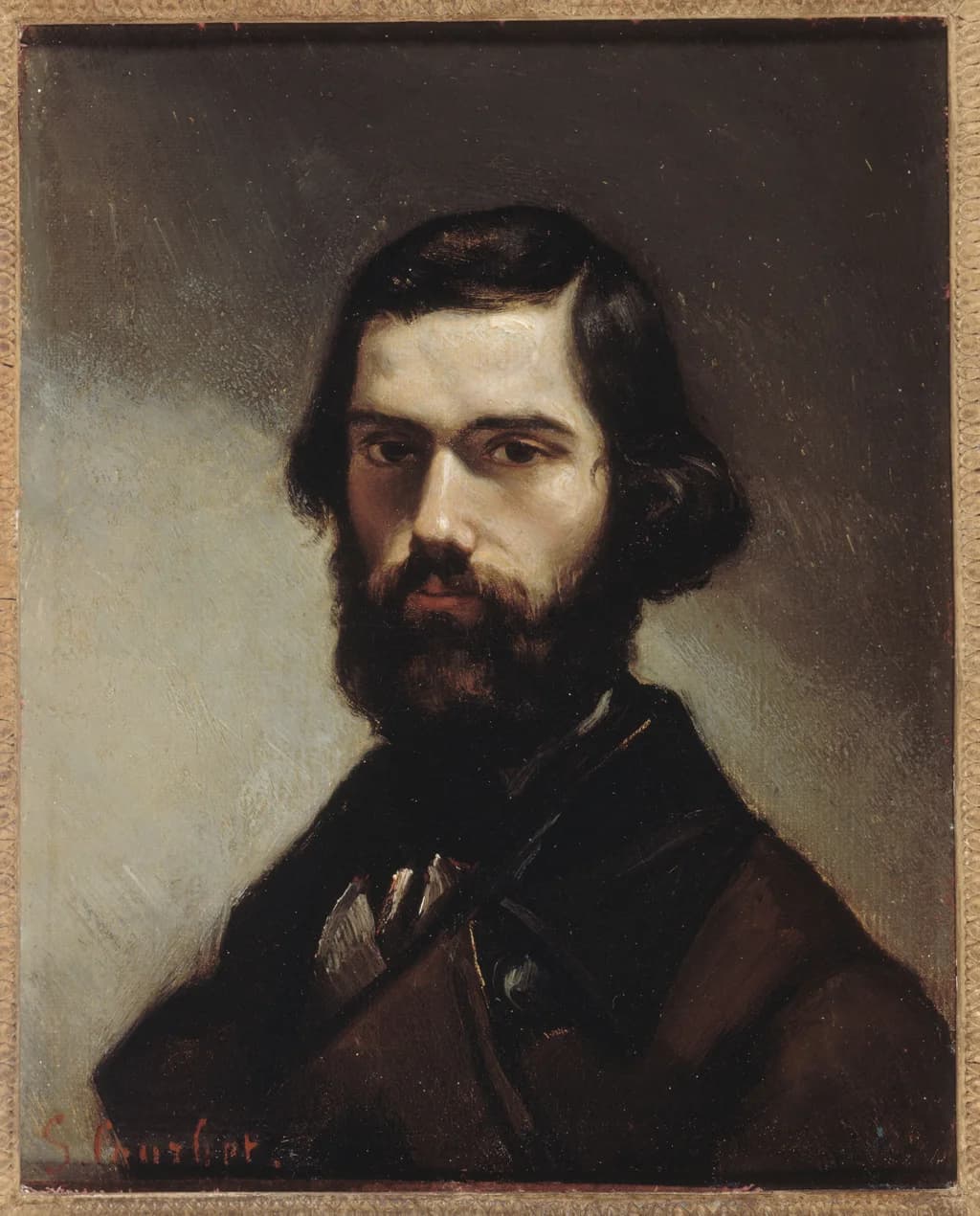 Portrait of Jules Vallès (1832-1885), author