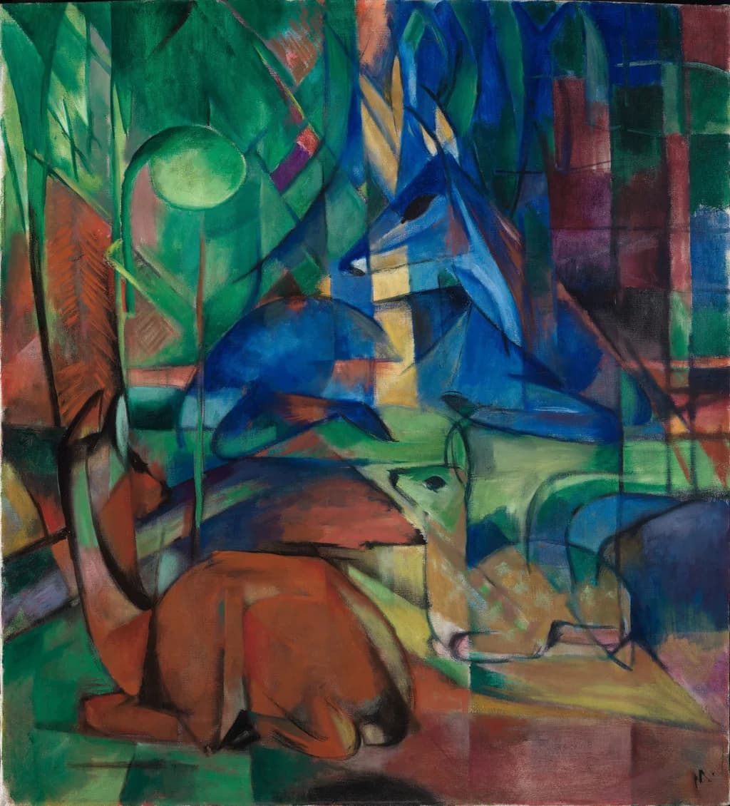 Deer in the forest II