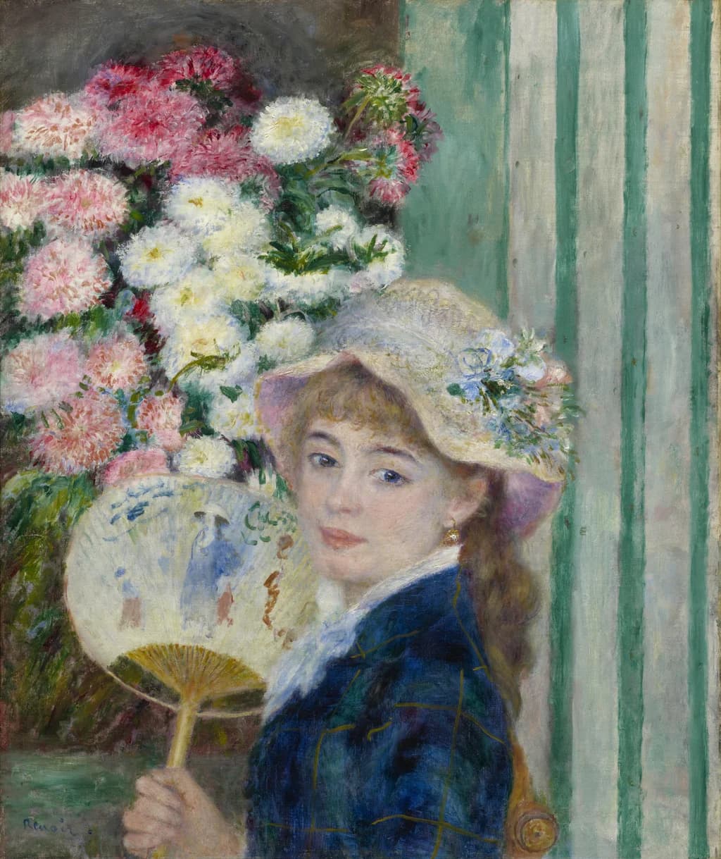 Woman with a Fan