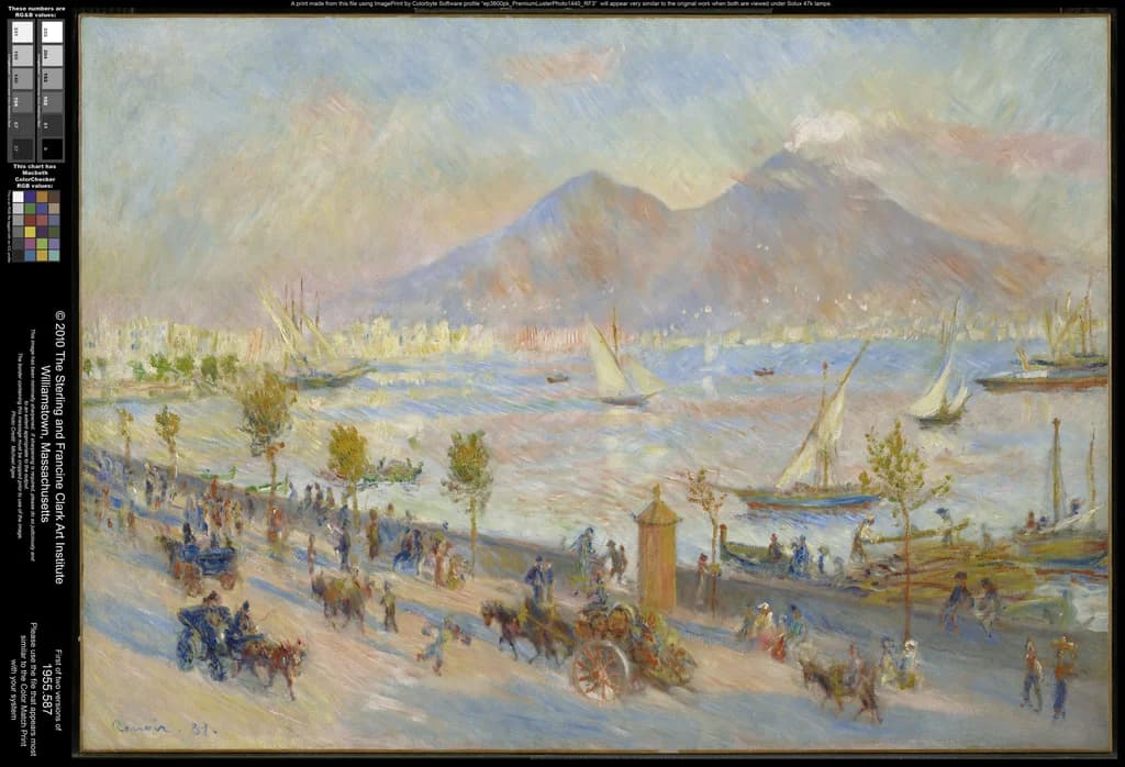 Golfo di Napoli, sera