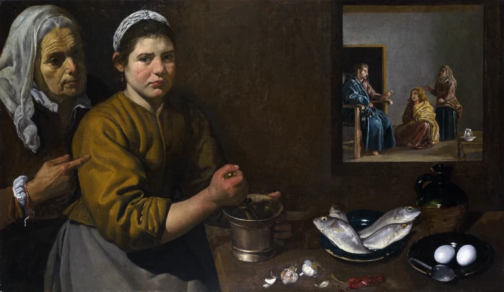 Le Christ dans la maison de Marthe et Marie
