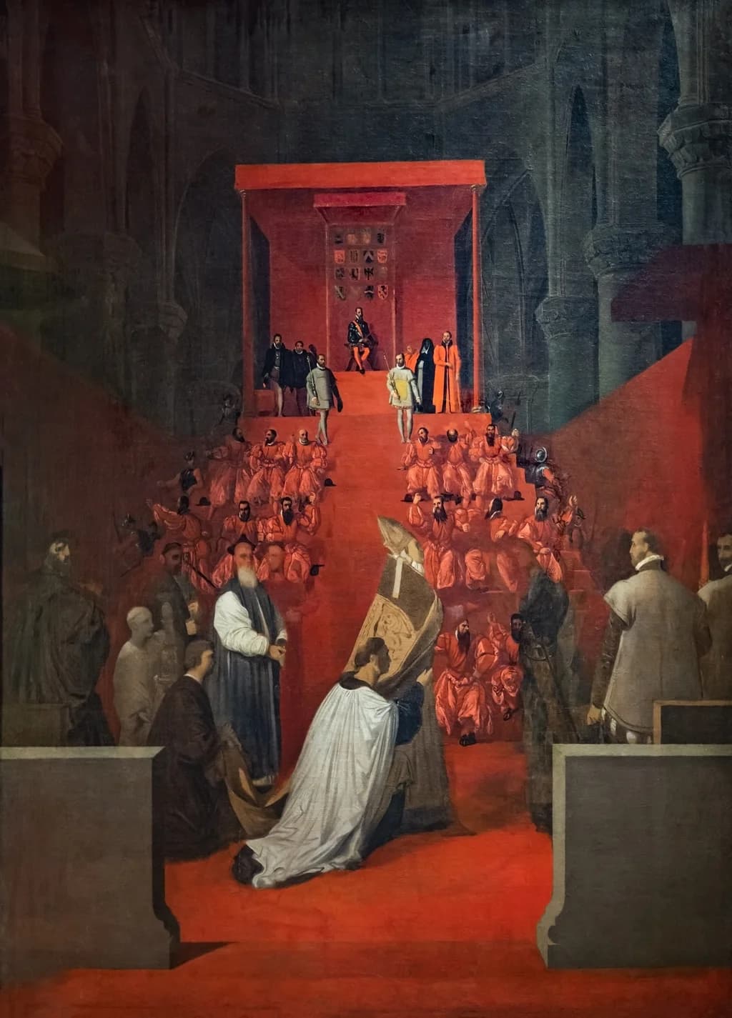The Duke of Alba at Saint Gudule's in Brussels