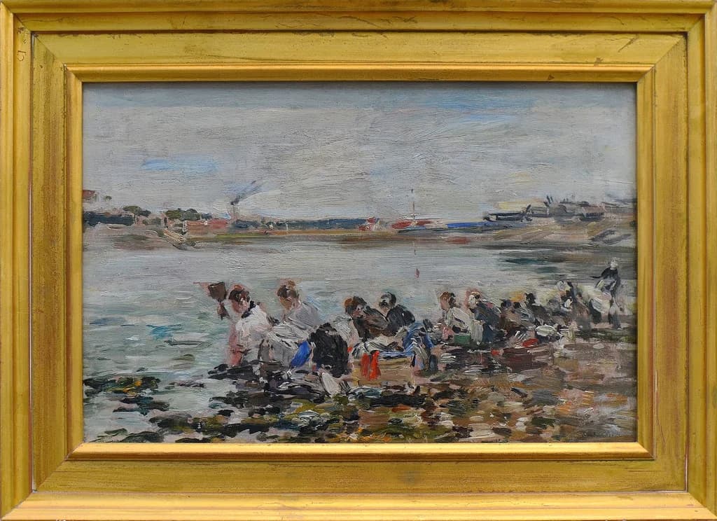 Washerwomen at the Touques