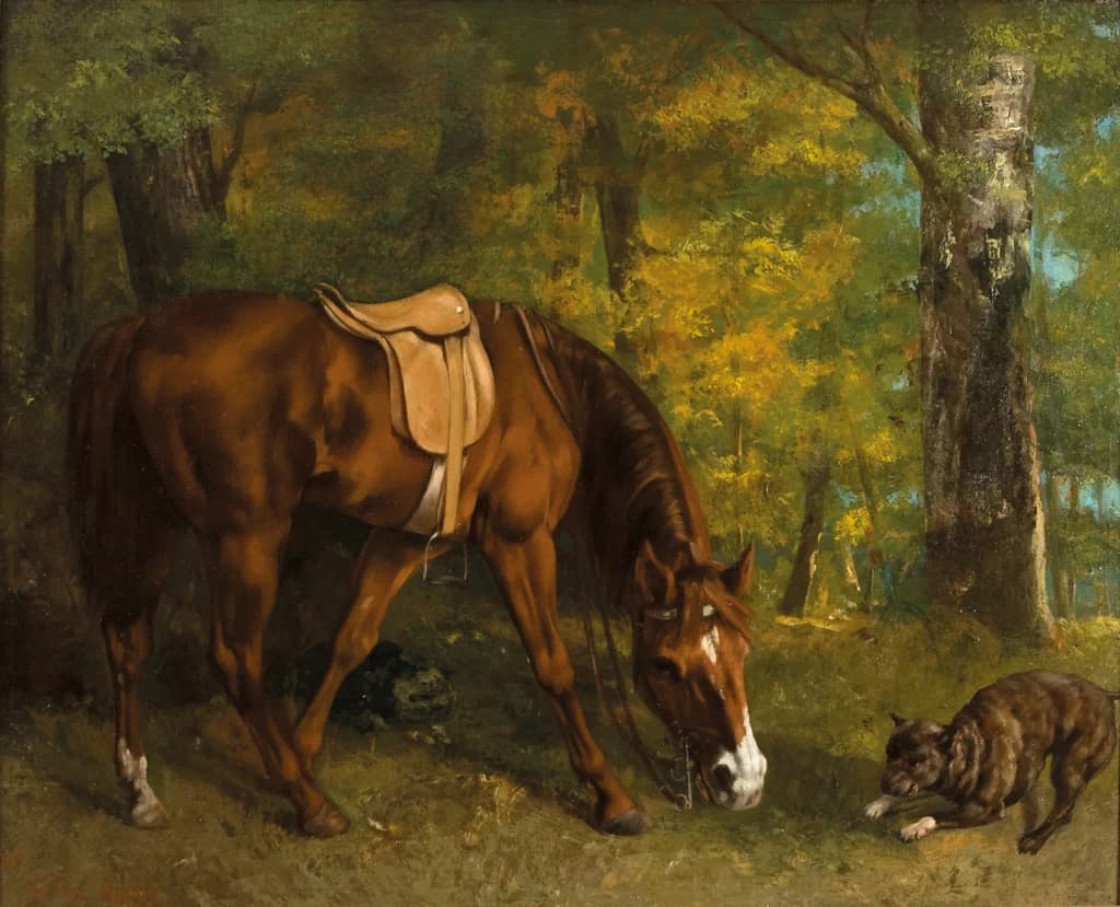 Horse in the Woods