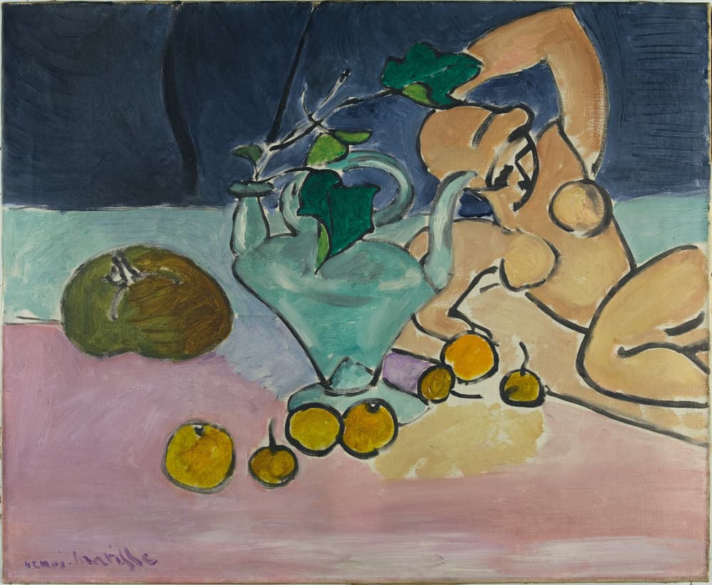 Nature morte au lierre