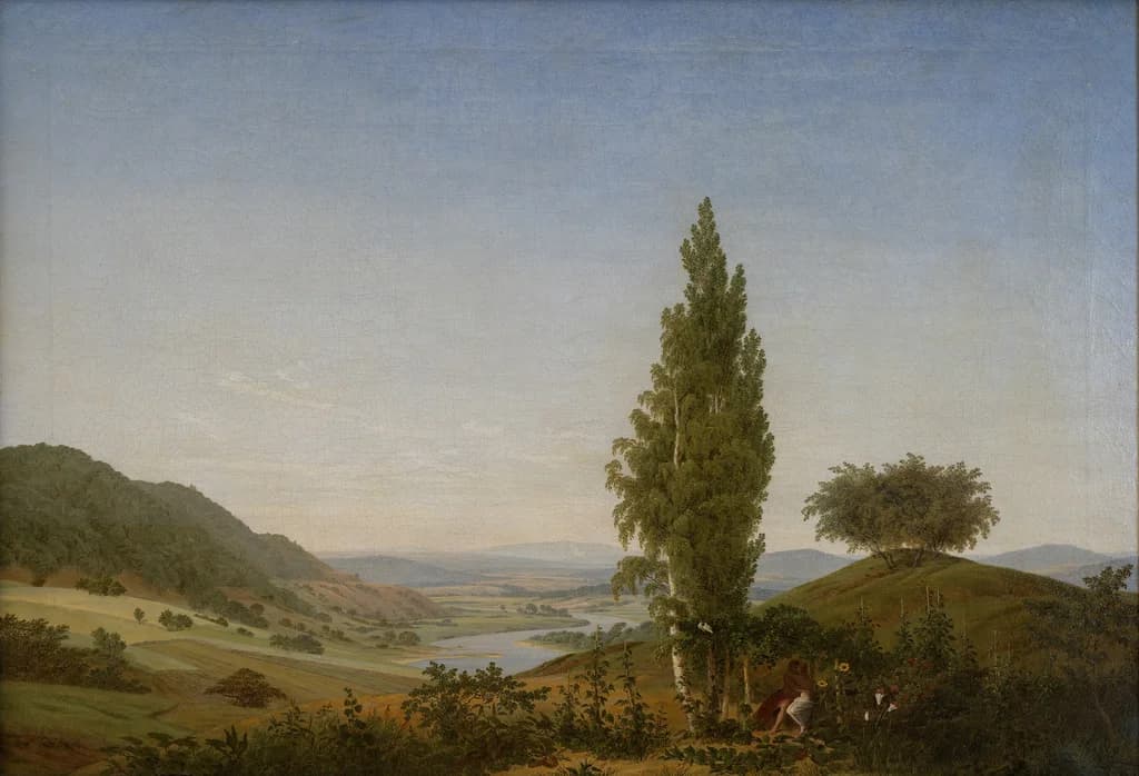The Summer (Landscape with couple)