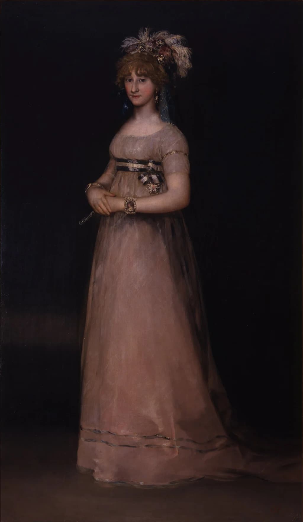 Portrait of María Luisa de Borbón y Vallabriga