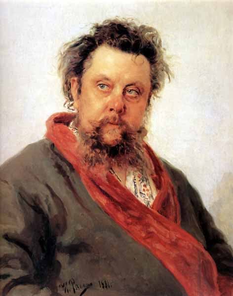 Portrait of M. P. Musorgsky