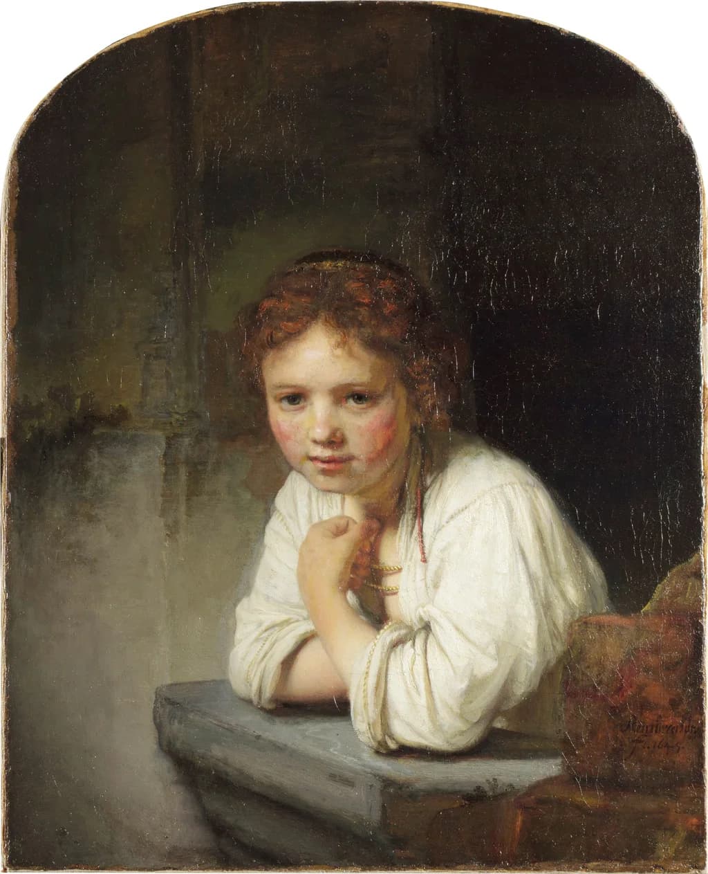 Girl at a Window