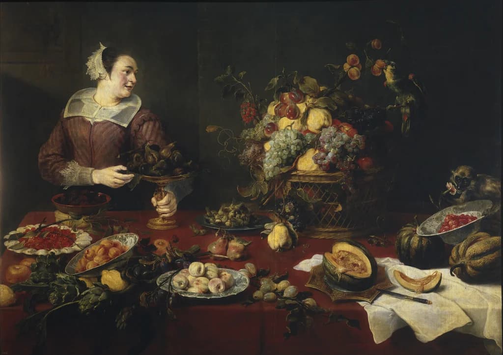 Still Life with a Maid