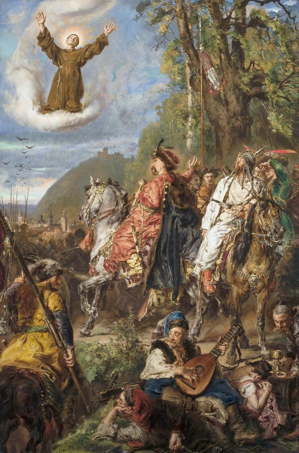 Bohdan Khmelnytsky with Tugay Bey near Lviv.