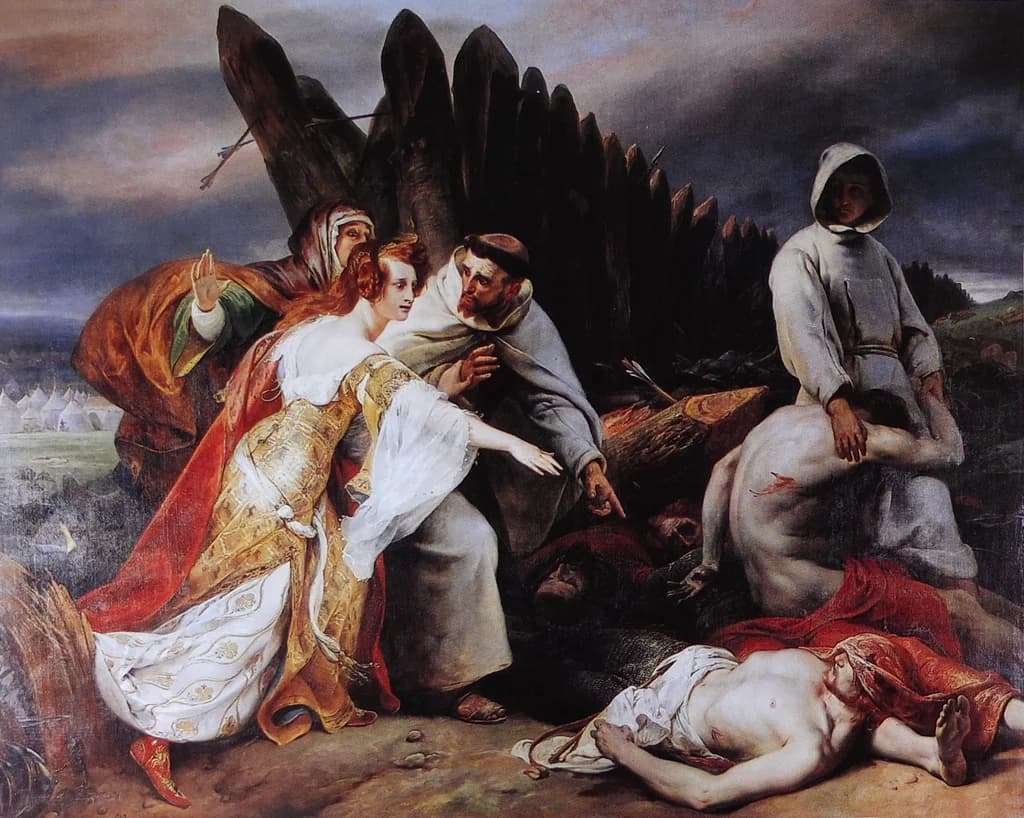 Edith Recovering Harold's Body after the Battle of Hastings