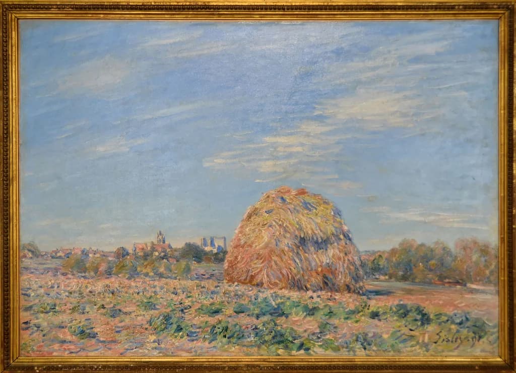 Haystack on the Banks of the Loing