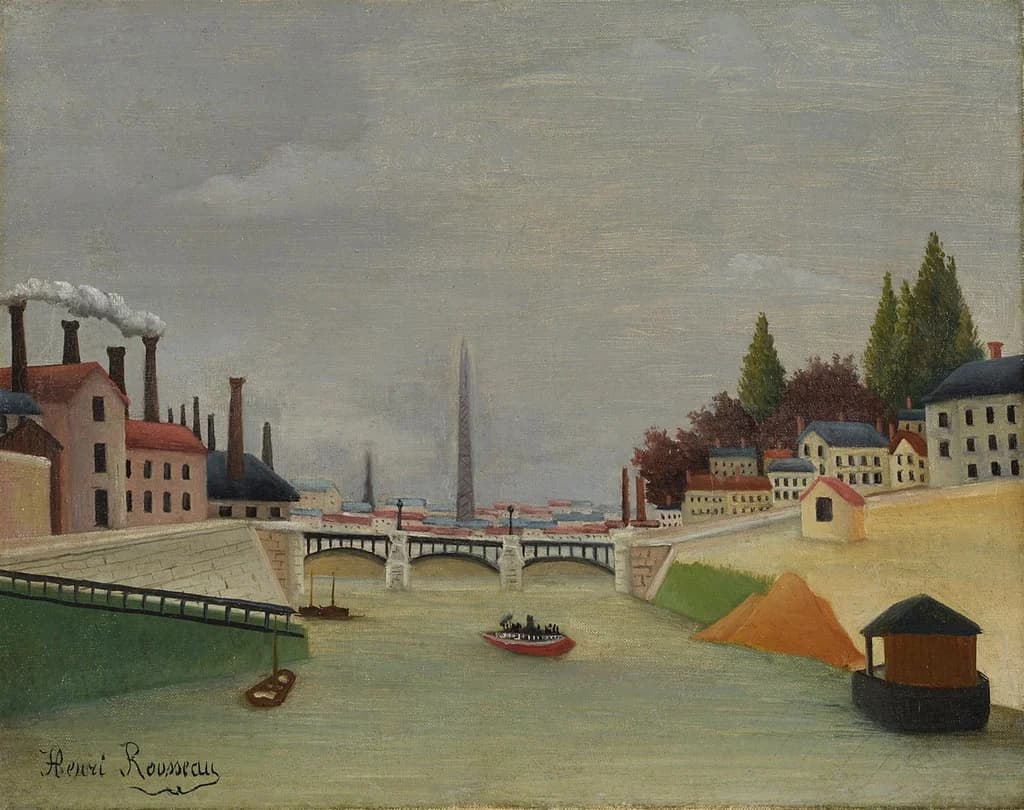 View from the Pont de Grenelle, Trocadéro