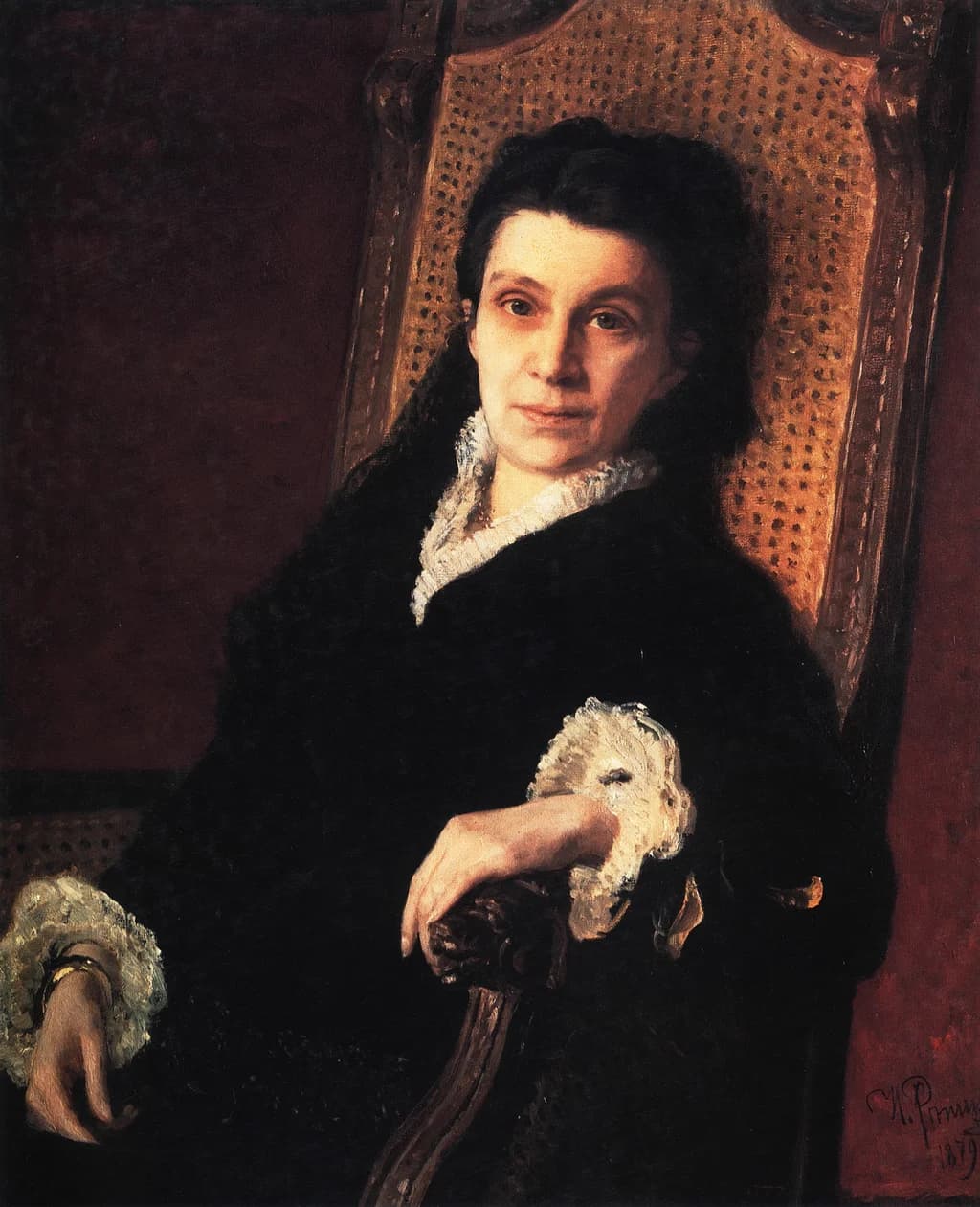 Portrait of Poliksena Stepanovna Stasova