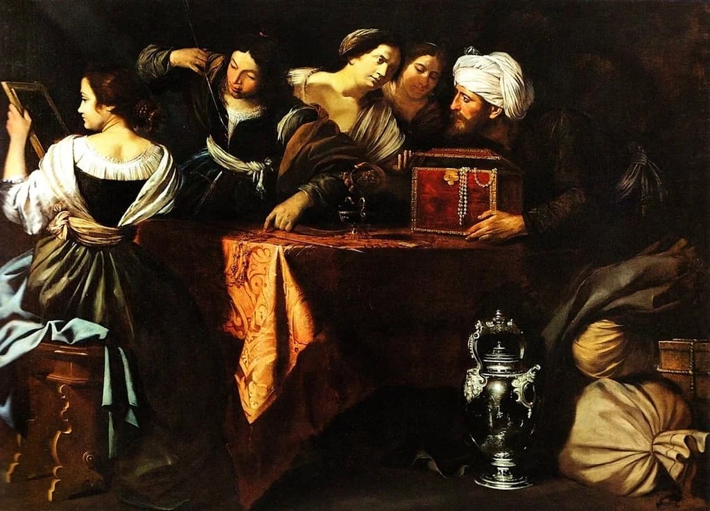 Ulysses finding Achilles at the Court of King Lycomedes