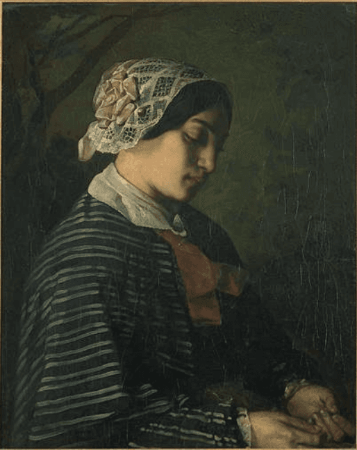 Presumed Portrait of a Young Girl from Ornans