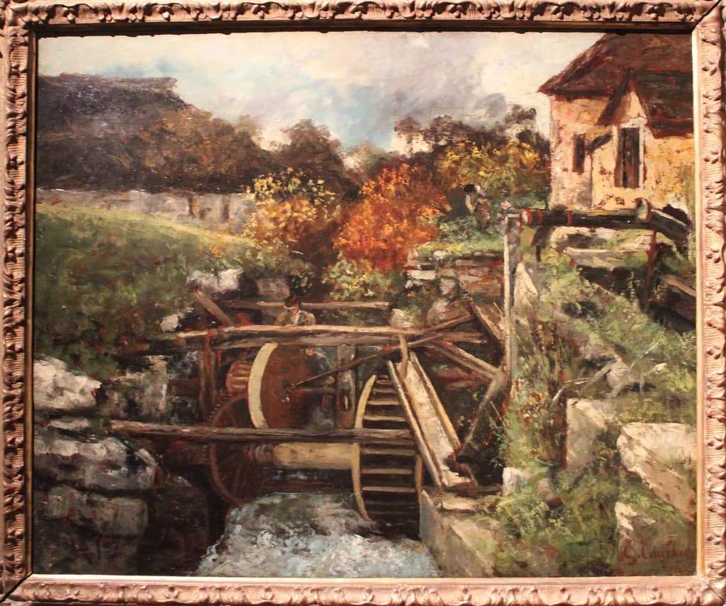 A Paper Mill at Ornans