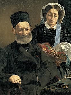 Portrait of Monsieur and Madame Auguste Manet